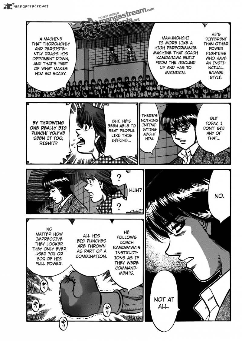 Hajime no Ippo: Fighting Spirit, Chapter 935 image 07